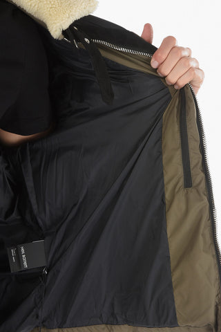 Two-Tone PENFIELD Padded Jacket with Faux Fur collar