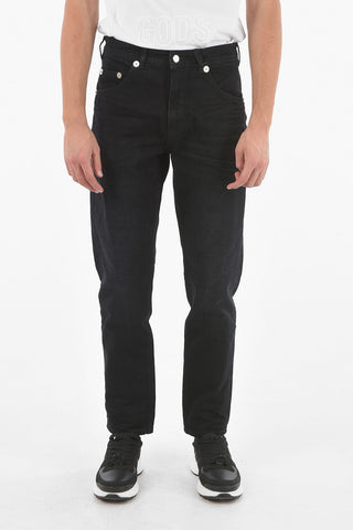 17cm Low Rise Dark Washed Loose Fit Jeans