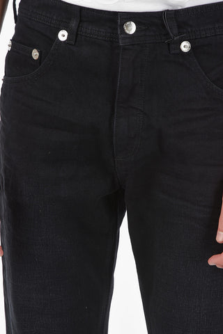 17cm Low Rise Dark Washed Loose Fit Jeans