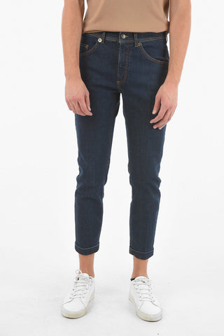 17cm Skinny Fit Jeans with Visible Stitching