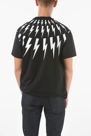 Slim Fit FAIR-ISLE THUNDERBOLT T-Shirt
