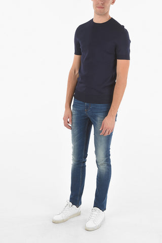 Tech Knit T-shirt with THUNDERBOLT Embroidery