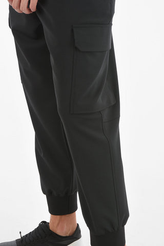 pantaloni cargo con polsino alla caviglia