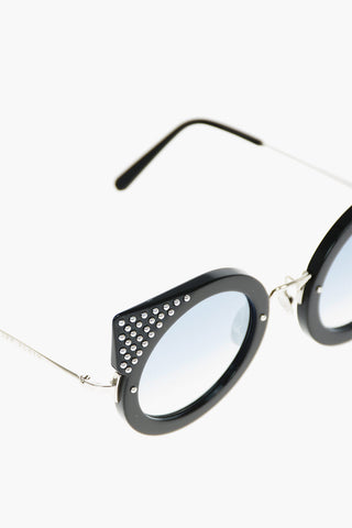 cat-eye KATY sunglasses with studs detail