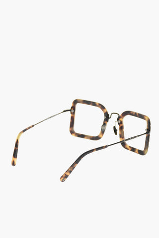 square-frame VREELAND-V spectacles with studs