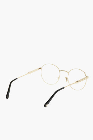 round ANDREA spectacles with sheer lenses 