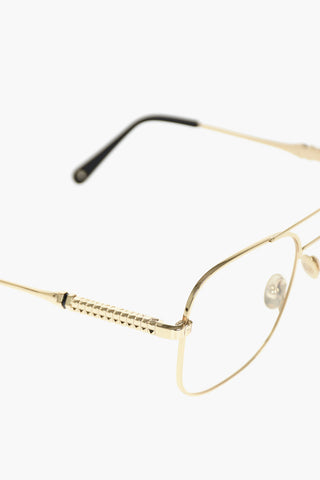 aviator ASH spectacles with sheer lenses