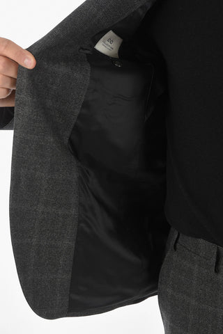 CC COLLECTION Abito 2 Bottoni RIGHT con Motivo Windowpane