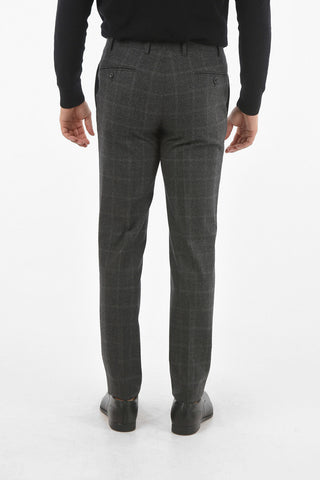CC COLLECTION Abito 2 Bottoni RIGHT con Motivo Windowpane