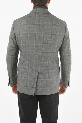 Virgin Wool SPORTSWEAR Blazer with Removable Chest Piece