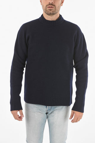 Crew Neck Wool Pullover