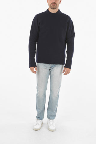 Crew Neck Wool Pullover