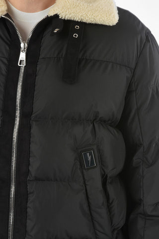 PENFIELD X NEIL BARRETT Padded Puffer with Faux-fur Collar