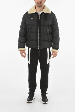 PENFIELD X NEIL BARRETT Padded Puffer with Faux-fur Collar