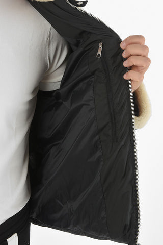 PENFIELD X NEIL BARRETT Padded Puffer with Faux-fur Collar