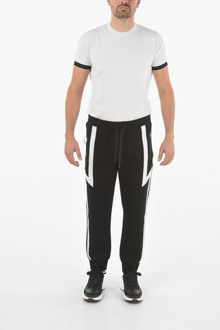 Neoprene Skinny Fit MODERNIST THUNDERBOLT Joggers