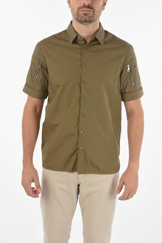 Camicia Utility M.A.1 a Maniche Corte con Taschini