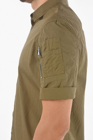 Camicia Utility M.A.1 a Maniche Corte con Taschini