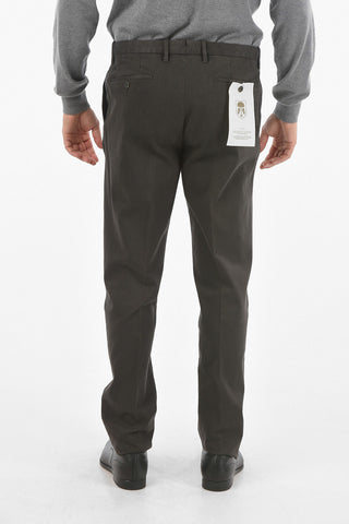 ID Belt Loops Stretch Cotton Chino Pants