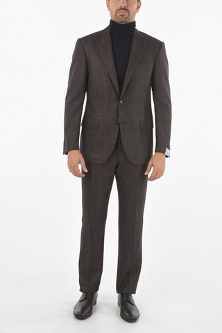 2 Button LEADER Houndstooth Motif Suit