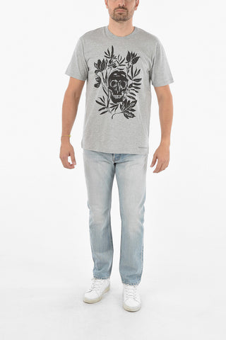 Crewneck Printed Short Sleeved T-shirt