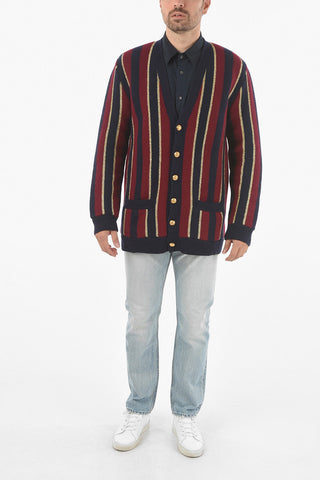 Cadigan a Righe Balanced con Dettagli in Lurex