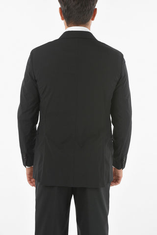 Side Vents Notch Slim Fit Lapel Blazer