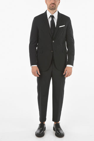Side Vents Notch Slim Fit Lapel Blazer