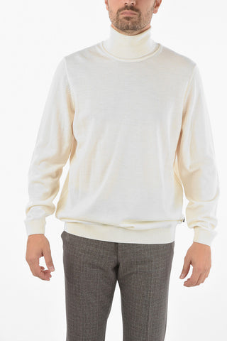 Virgin Wool Turtleneck Sweater