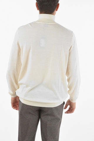 Virgin Wool Turtleneck Sweater