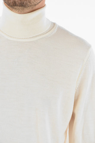 Virgin Wool Turtleneck Sweater