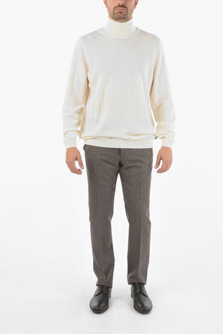 Virgin Wool Turtleneck Sweater