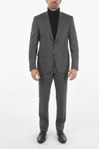 CC COLLECTION Flap Pocket RIGHT Stretch Virgin Wool Suit