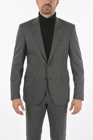 CC COLLECTION Flap Pocket RIGHT Stretch Virgin Wool Suit