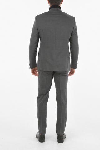 CC COLLECTION Flap Pocket RIGHT Stretch Virgin Wool Suit