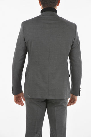 CC COLLECTION Flap Pocket RIGHT Stretch Virgin Wool Suit