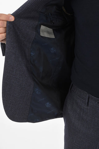 2 Button ACADEMY Herringbone Suit