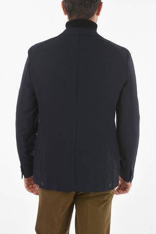 CC COLLECTION Virgin Wool REWARD Blazer with Patched Pocket