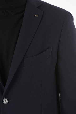 CC COLLECTION Virgin Wool REWARD Blazer with Patched Pocket