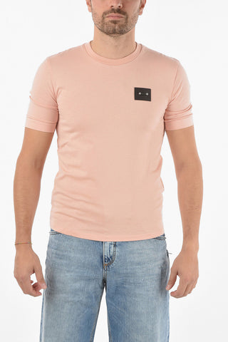 Short Sleeved Slim Fit ICONIC T-shirt with Piercing