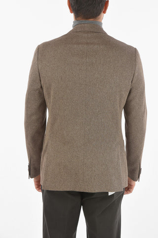 Blazer 2 Bottoni GATE in Cotone Twill con Tasche a Toppa