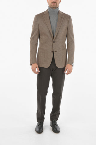Blazer 2 Bottoni GATE in Cotone Twill con Tasche a Toppa