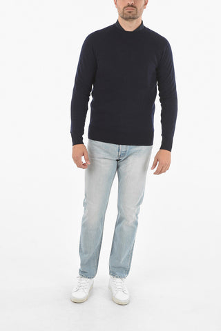 Crew Neck Wool Pullover