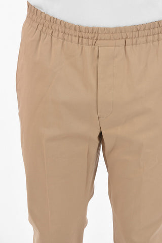Low Rise Loose Fit 4 Pockets Pants with Drawstring Waist