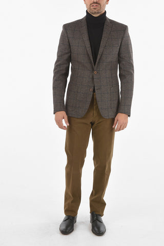 CC COLLECTION Blazer RESET Windowpane Check 