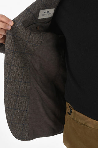 CC COLLECTION Blazer RESET Windowpane Check 