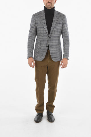 Blazer Semifoderato GATE in Misto Lana Pied de Poule