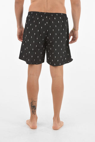 SWIMWEAR All Over Printed Short Swimsuit