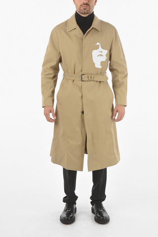 Mackintosh GRAPHIC FACE Trench with Doble-side Print
