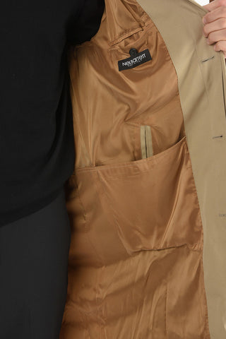 Mackintosh GRAPHIC FACE Trench with Doble-side Print